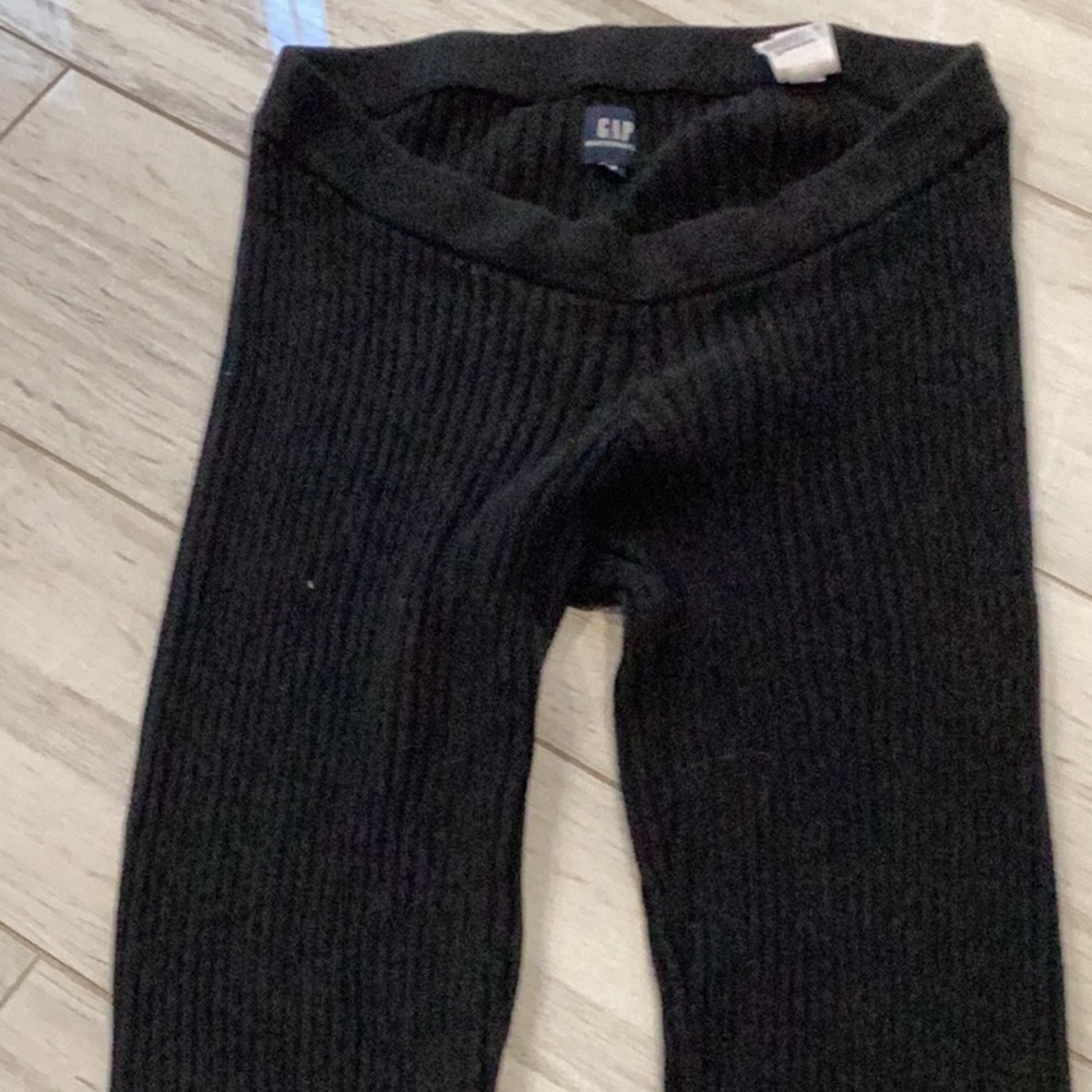GAP Black Ribbed Sweat Set - Picture 4 of 5